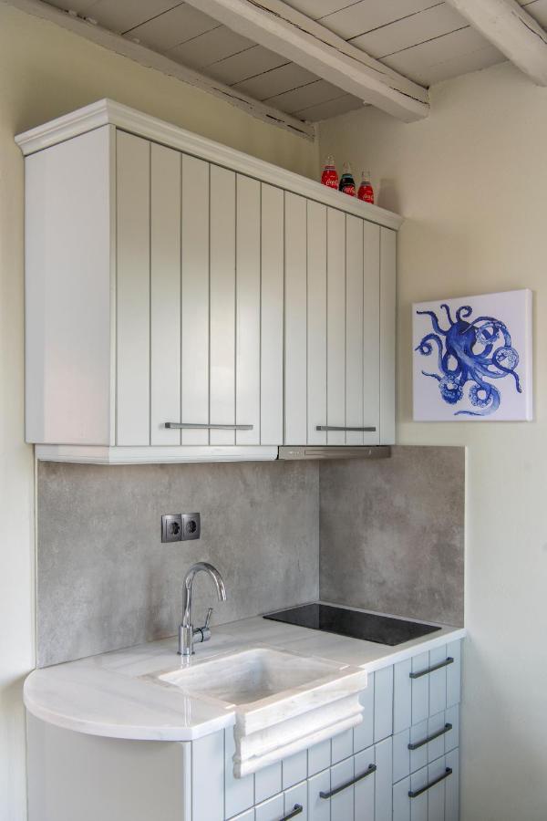 Pure White 1Bd House With Amazing Sea Views In Naousa Eksteriør billede