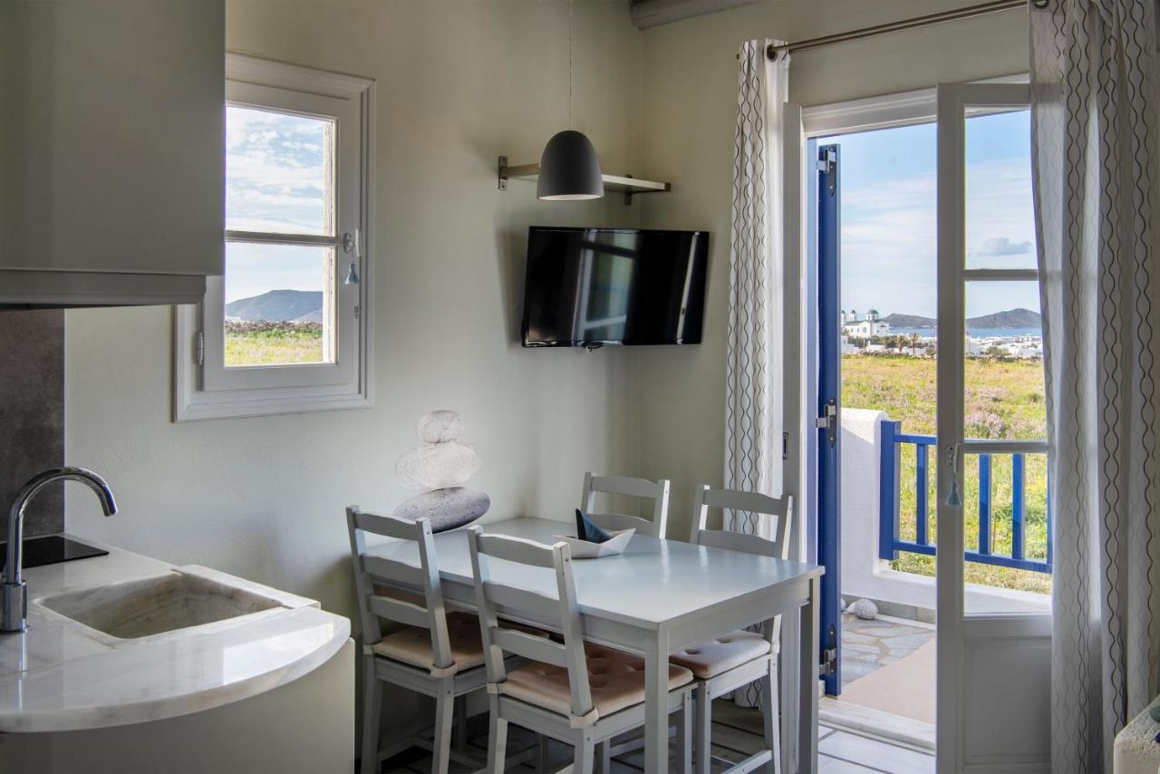 Pure White 1Bd House With Amazing Sea Views In Naousa Eksteriør billede