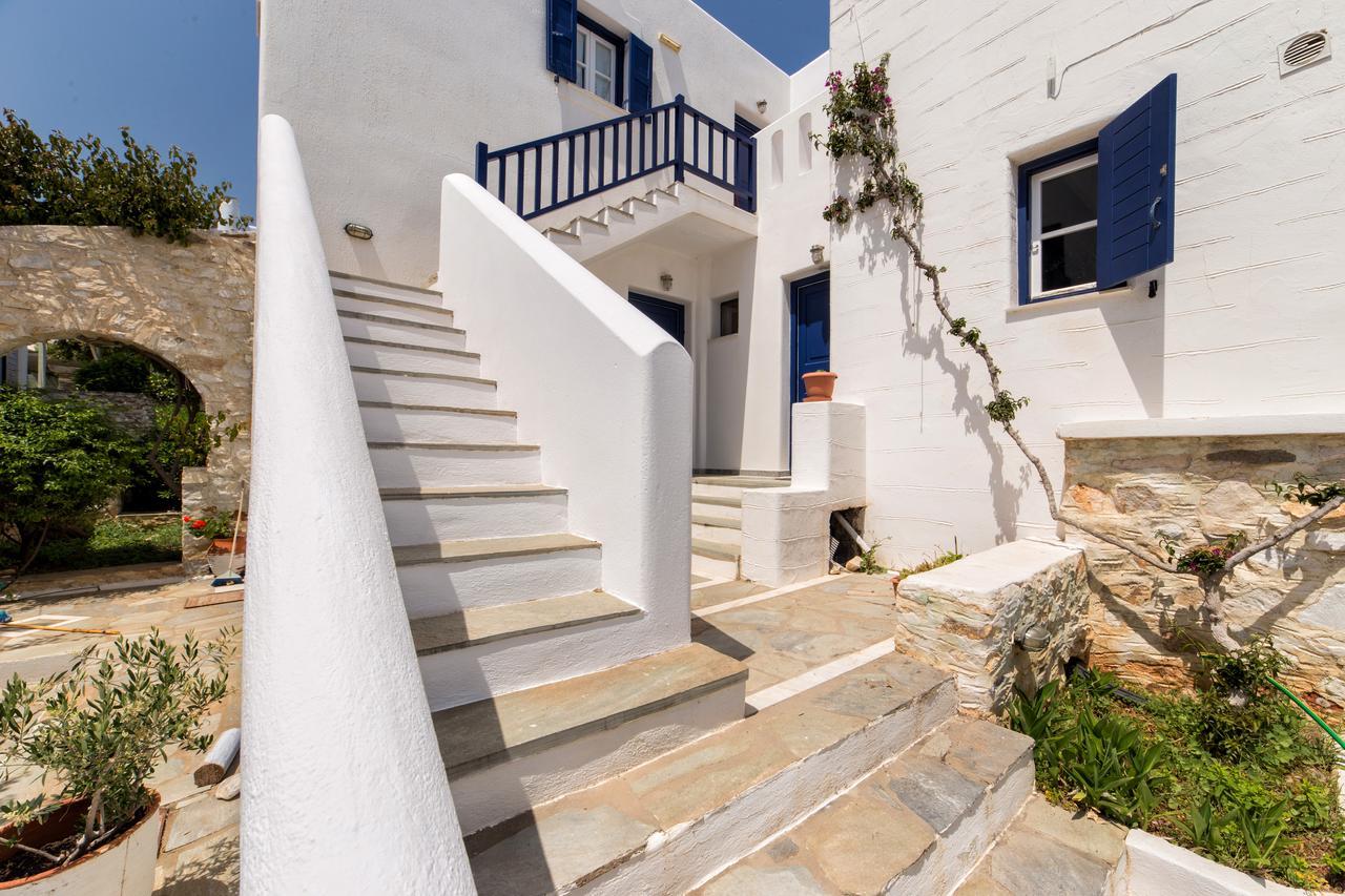 Pure White 1Bd House With Amazing Sea Views In Naousa Eksteriør billede